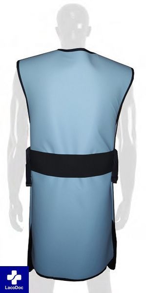 Double-sided X-ray protective apron 60x120 cm Pb 0.35